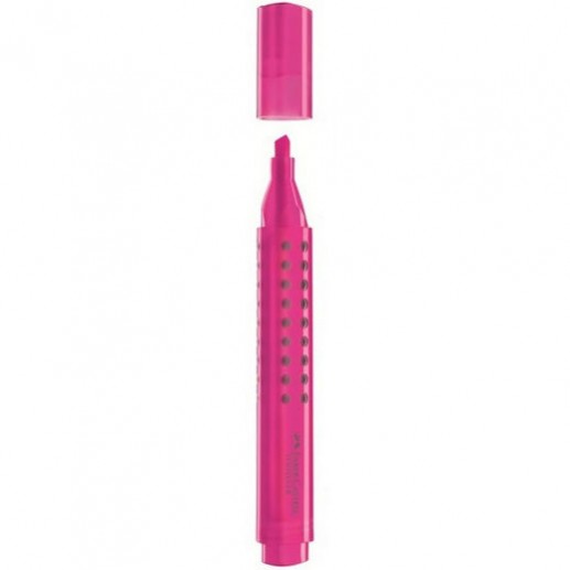 Υπογραμμιστής faber-castell Grip Textliner ροζ